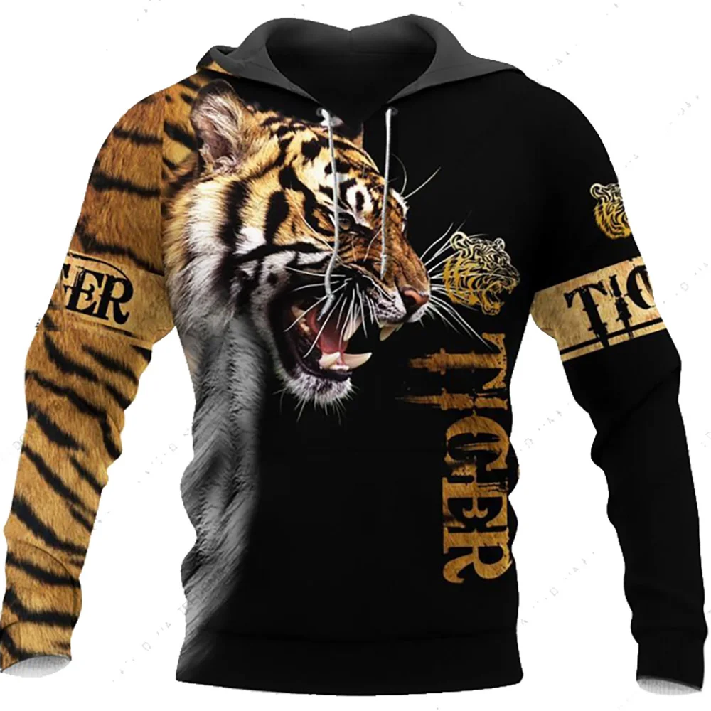 

Fasion Sprin Autumn Animal dies Wite Tier Skin 3D All Over Printed Men's Sweatsirts Unisex Pullover Casual Jacket 4XL