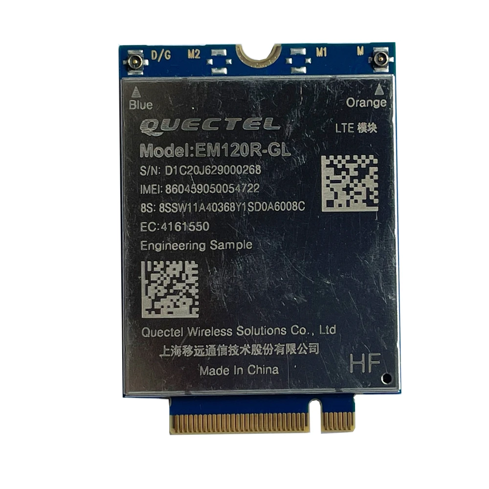 Quectel EM120R-GL M.2 4G Module FDD-LTE TDD-LTE Cat12 600M 4G Card For Laptop enlarge