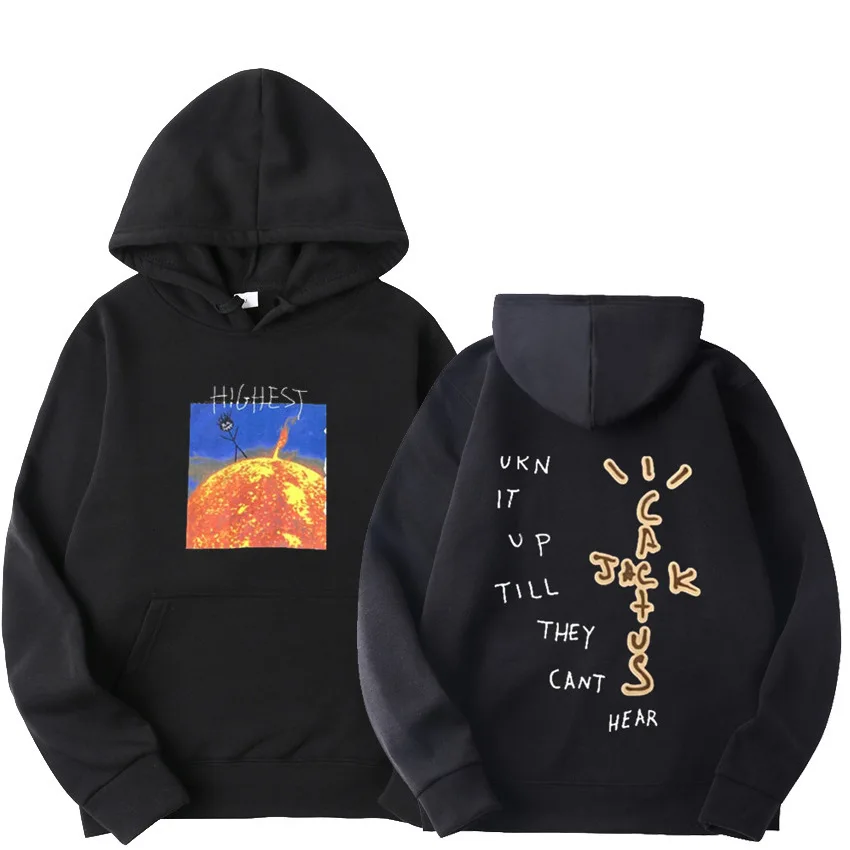 

2021 Summer New Travis Scott Highest Sun Astroworld Pullover Men Women Best-Quality Sweatshirts Travis Scott Astroworld Hoodie