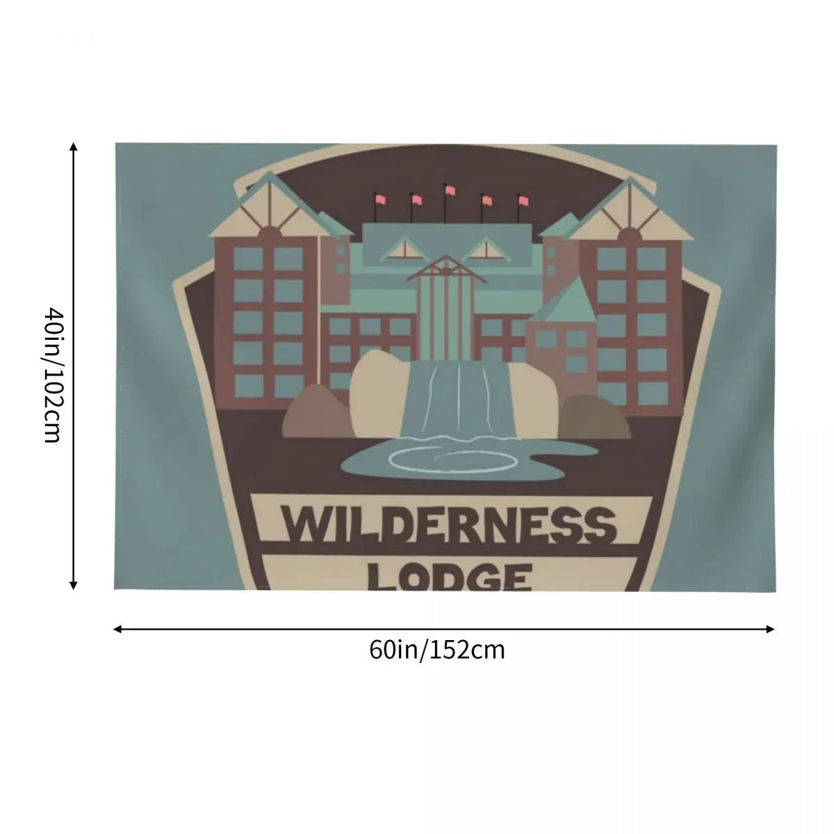Гобелен Wilderness Lodge украшения для дома гобелен спальни деко
