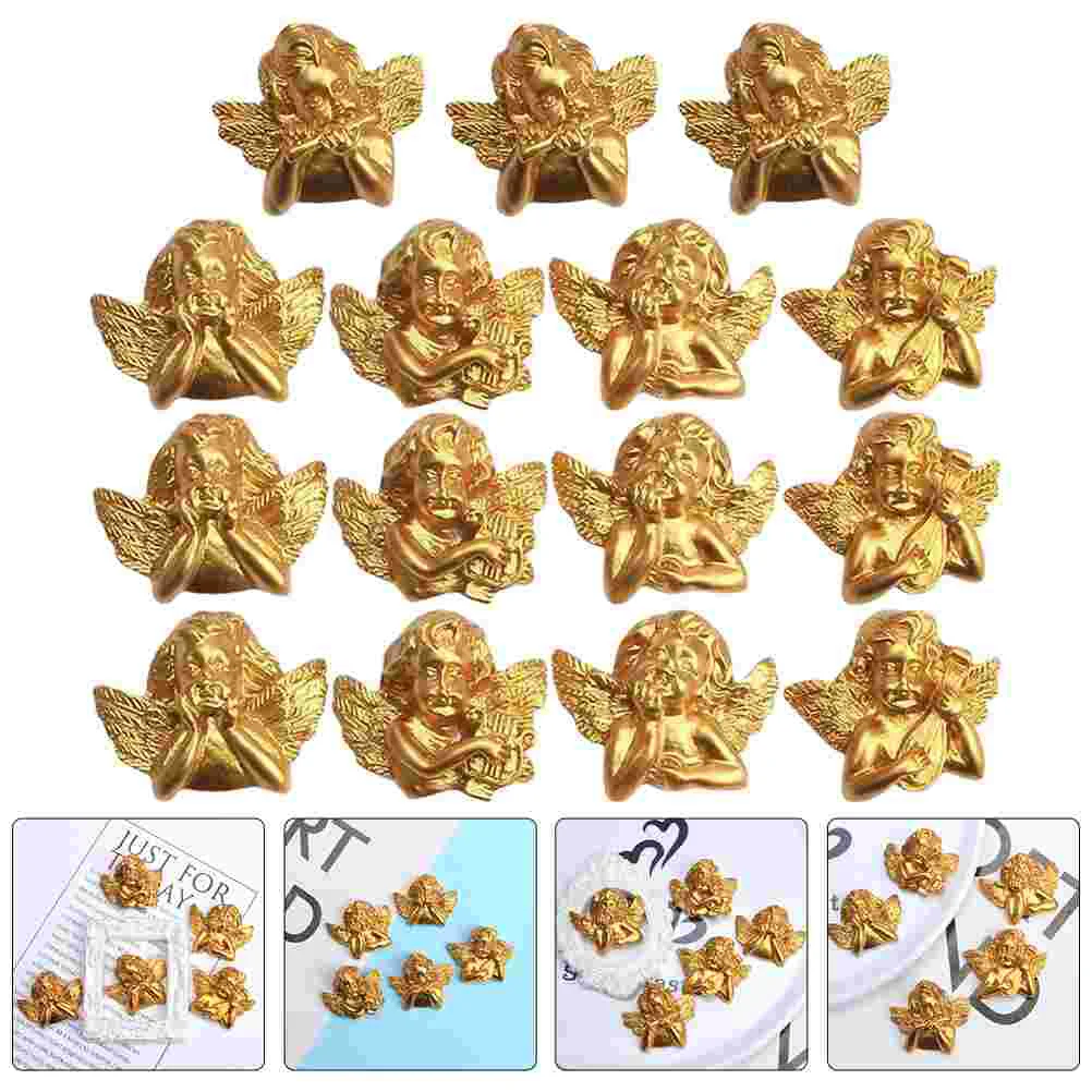 

15pcs Handmade Phone Case Decor Diy Adornment Diy Materials Phone Case Decors Phone Cover Ornaments Delicate Phone Shell Decors
