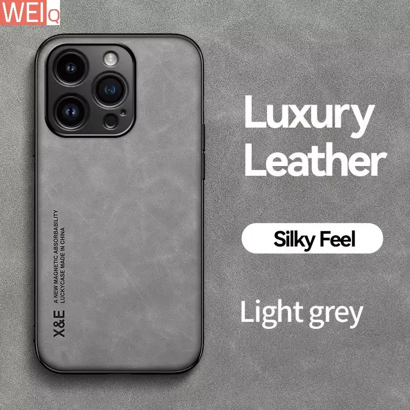 

Leather Magnetic Phone Case for iPhone 15 14 13 Pro 12 11 Pro Max 15 14 Plus XR XS Max X 7 8 Plus SE Funda Protective Case Coque