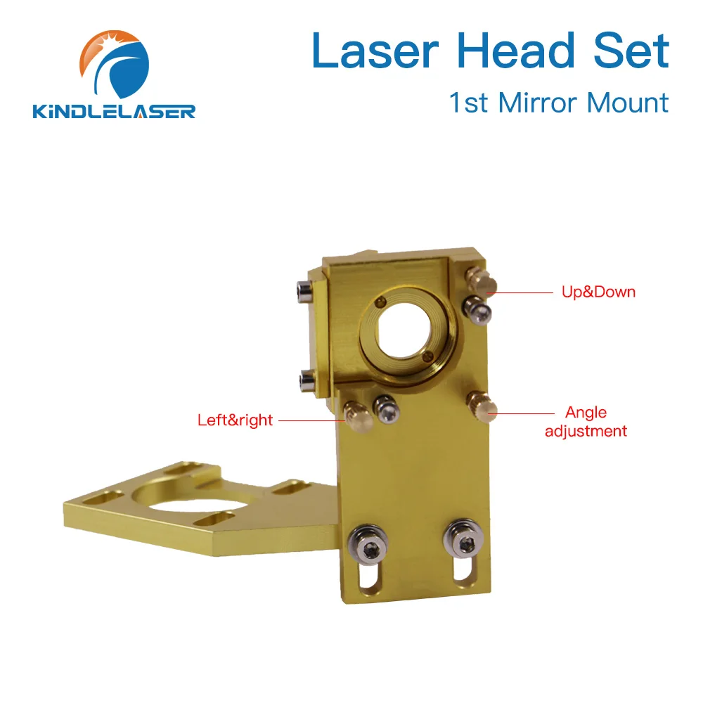 Лазерная головка KINDLELASER серии K CO2 набор линз Dia12/18/20 мм зеркальный диаметр 20 для