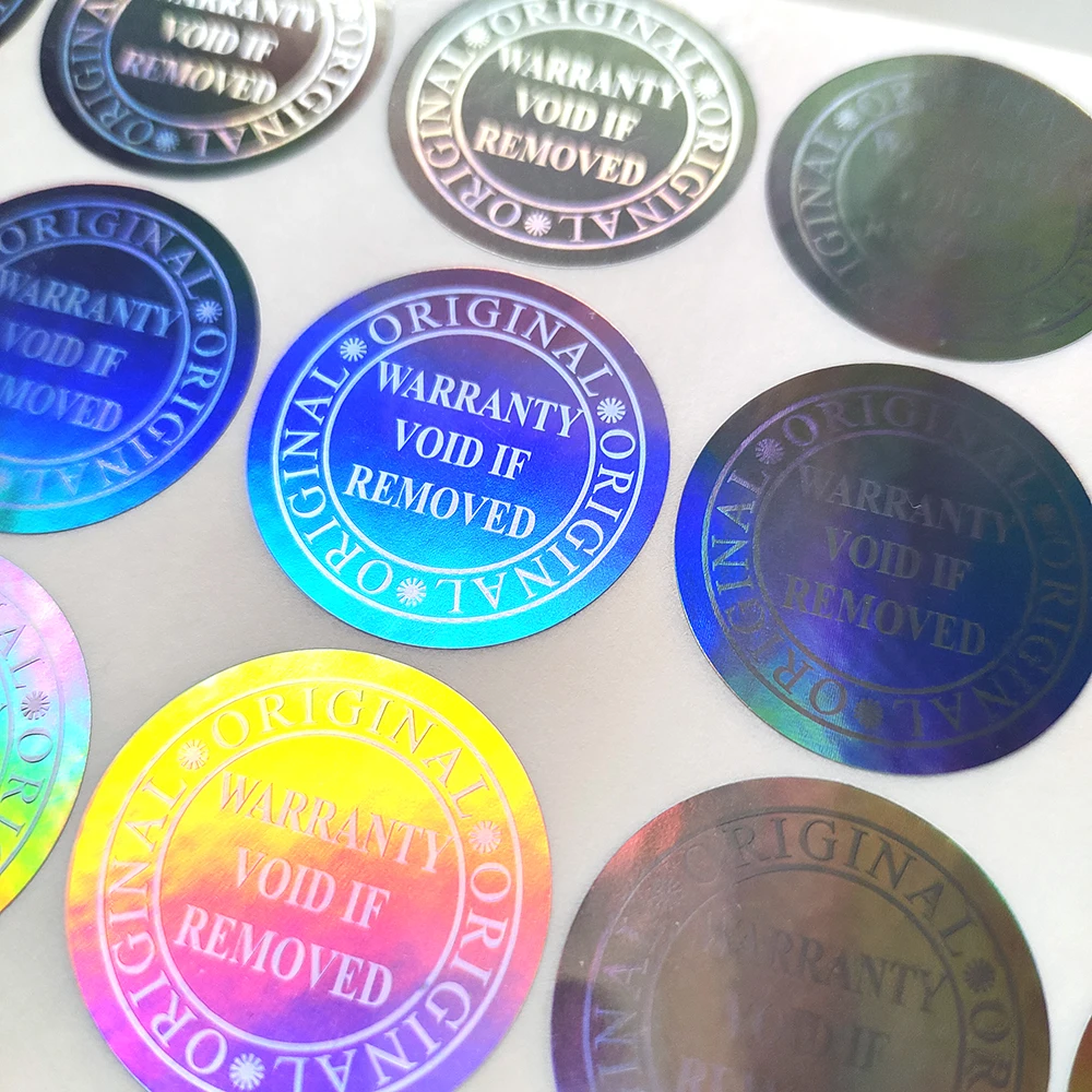 

Голографические защитные пломбы XMYLNG 100 шт.