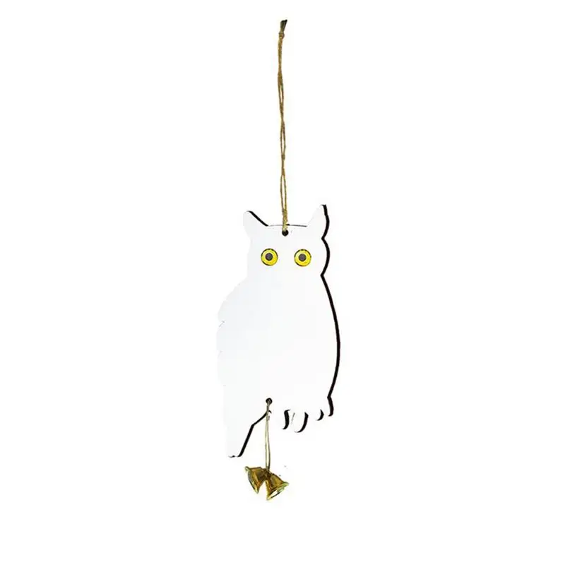 

Owl Bird Deterrents Bird Repelling Scare Owl Owl To Keep Birds Away Bird Scare Owl Fake Owl Reflective Hanging Bird Decoration