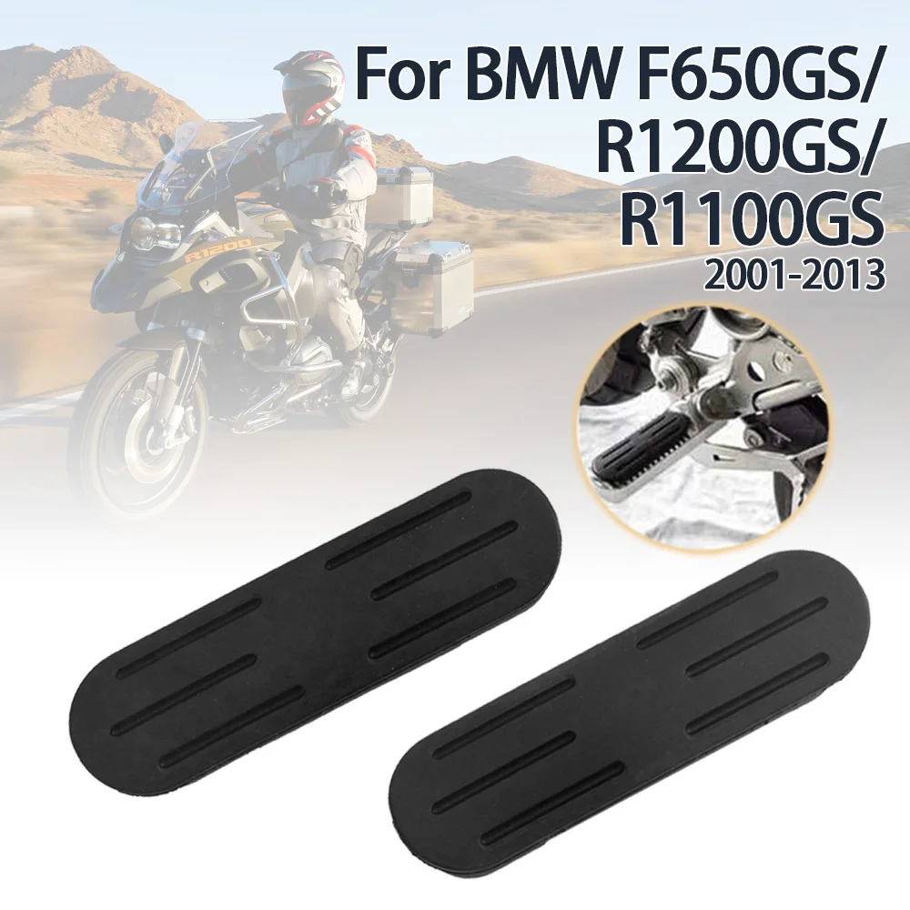 

Передняя подставка для ног мотоцикла, подножка для BMW R1200GS 2005-2013 F650GS 2001-2007 R1100GS, резиновая крышка подножек