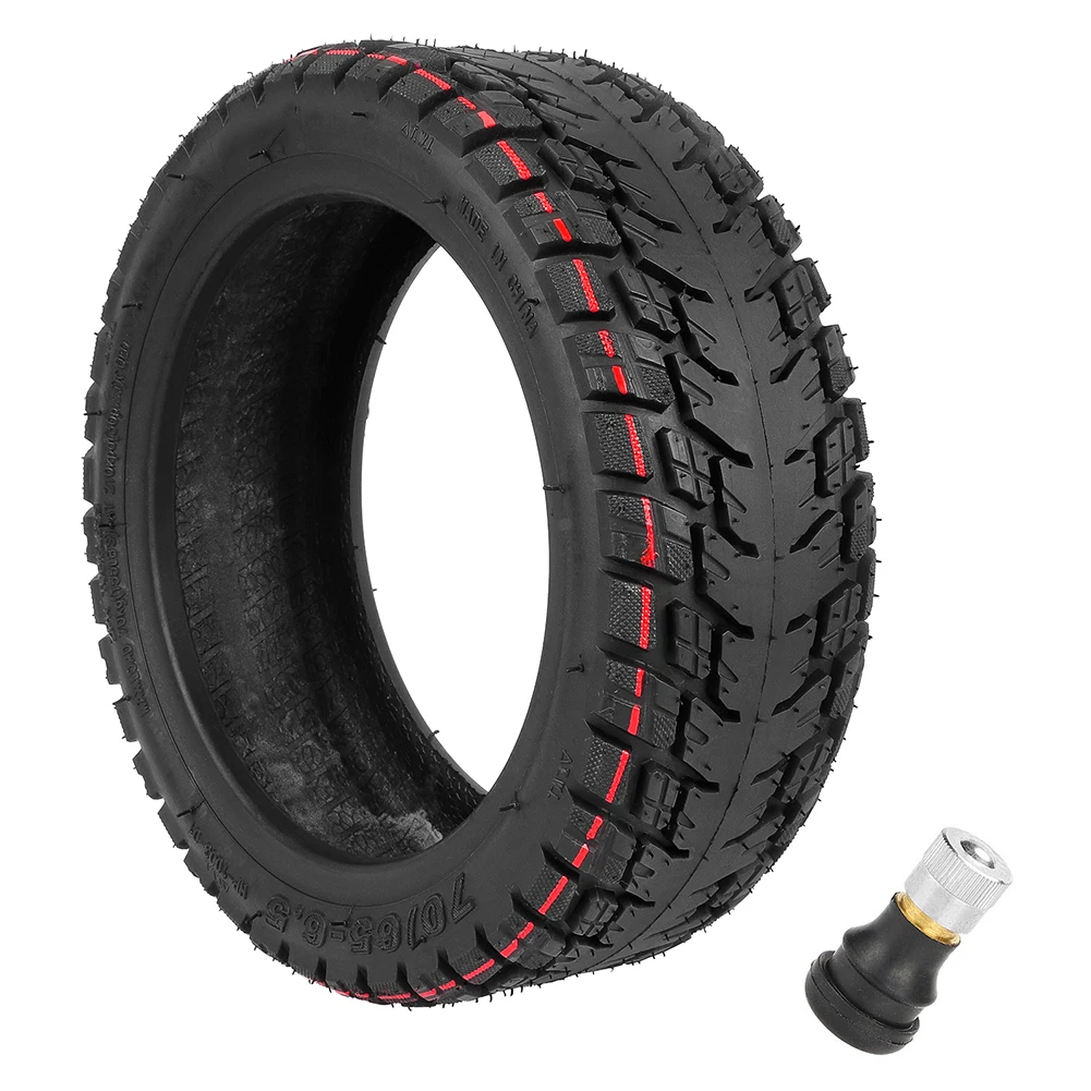 

10 Inch 10x2.75-6.5 Off-road Tubeless Tyre 70/65-6.5 Tire For Electric Scooter Wearproof Rubber Tire Replace E Scooter Parts