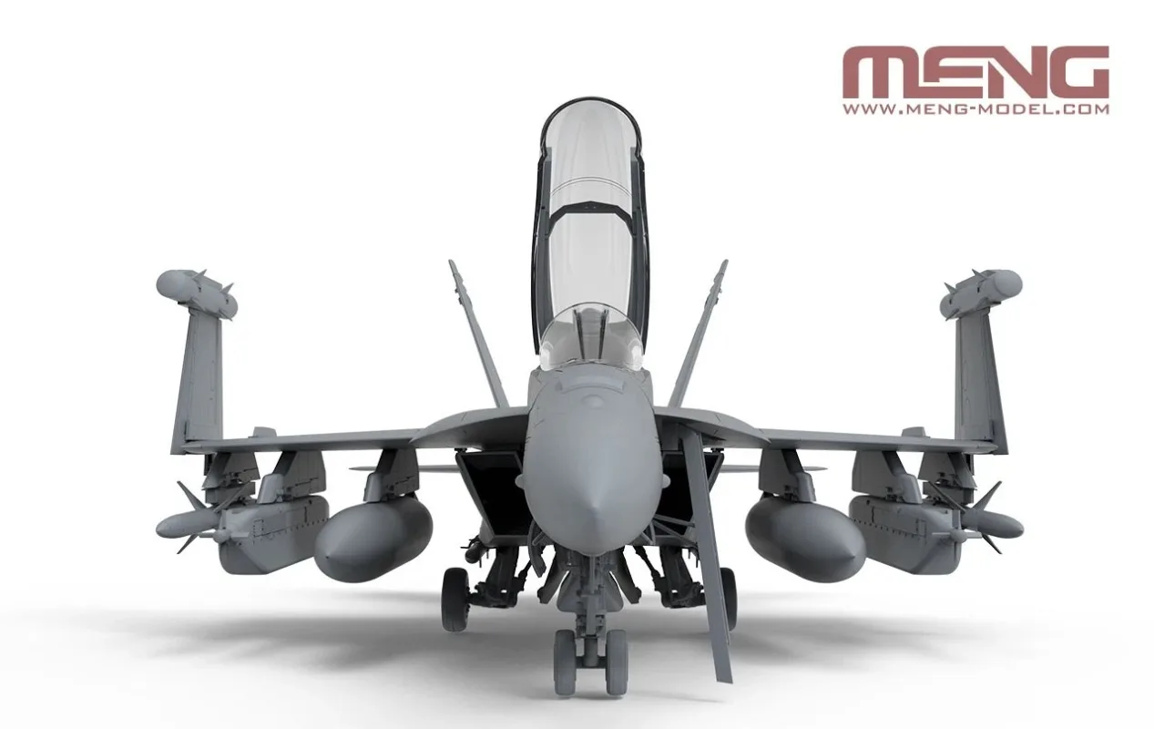 Фото MENG LS-019 1/48 Модель электронного истребителя Boeing EA-18G Growler 