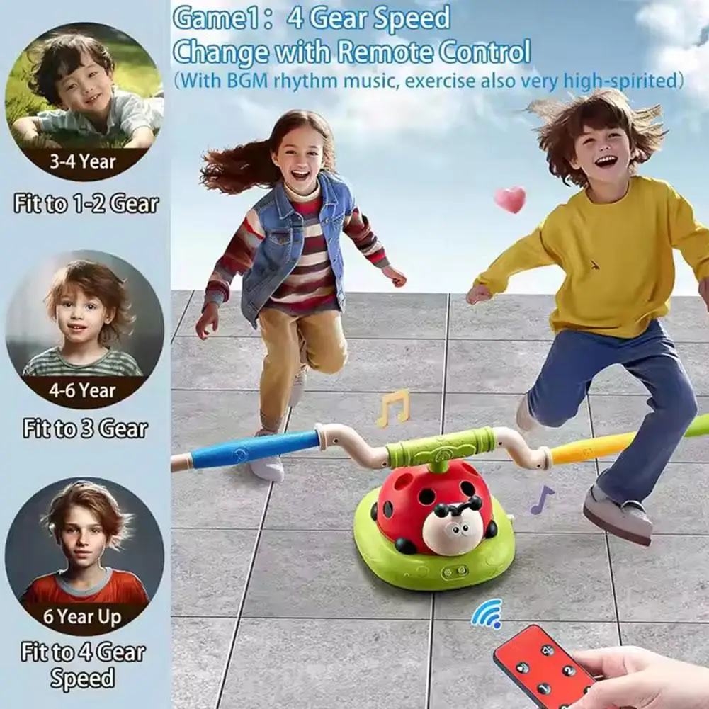 3 в 1 тренажер с божьей коровкой для спорта и развлечений игрушки зажимом