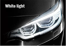 

2 шт., светодиодная лента для дневных ходовых огней, 12 В