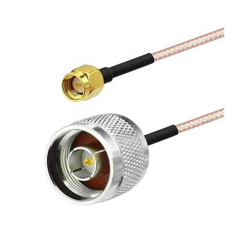 Коаксиальный кабель RG316 разъем L16 N папа-SMA папа обжим для Джамперов SDI сигнальных
