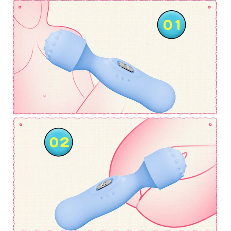 Вибратор для точки G и стимулятор клитора Adult Games Orgasm сильной вибрацией и массажером сосков для женщин и пар, магический стержень-фаллоимитатор.