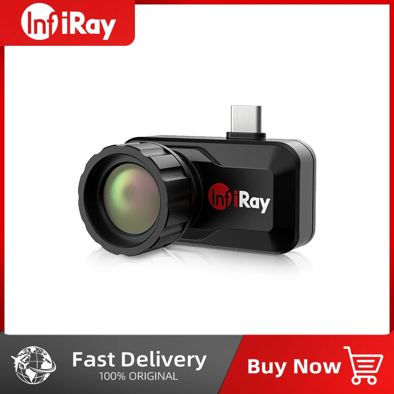 

InfiRay Xinfrared T3 Infrared Thermal Imager Outdoor Hunting Detector Night Vision Thermal Camera Mobile Phone Type-C