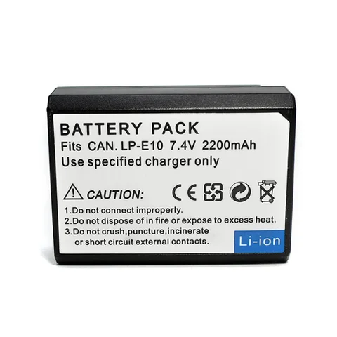 Батарея LP-E10 для Canon EOS 1100D 1200D 1300D 1500D 2000D 3000D 4000D Rebel T3 T5 T6
