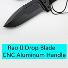 Складной нож JUFULE Rao 2 RaoII N690 с алюминиевой ручкой для охоты кемпинга на природе тактическое Выживание EDC кухонные инструменты для фруктов
