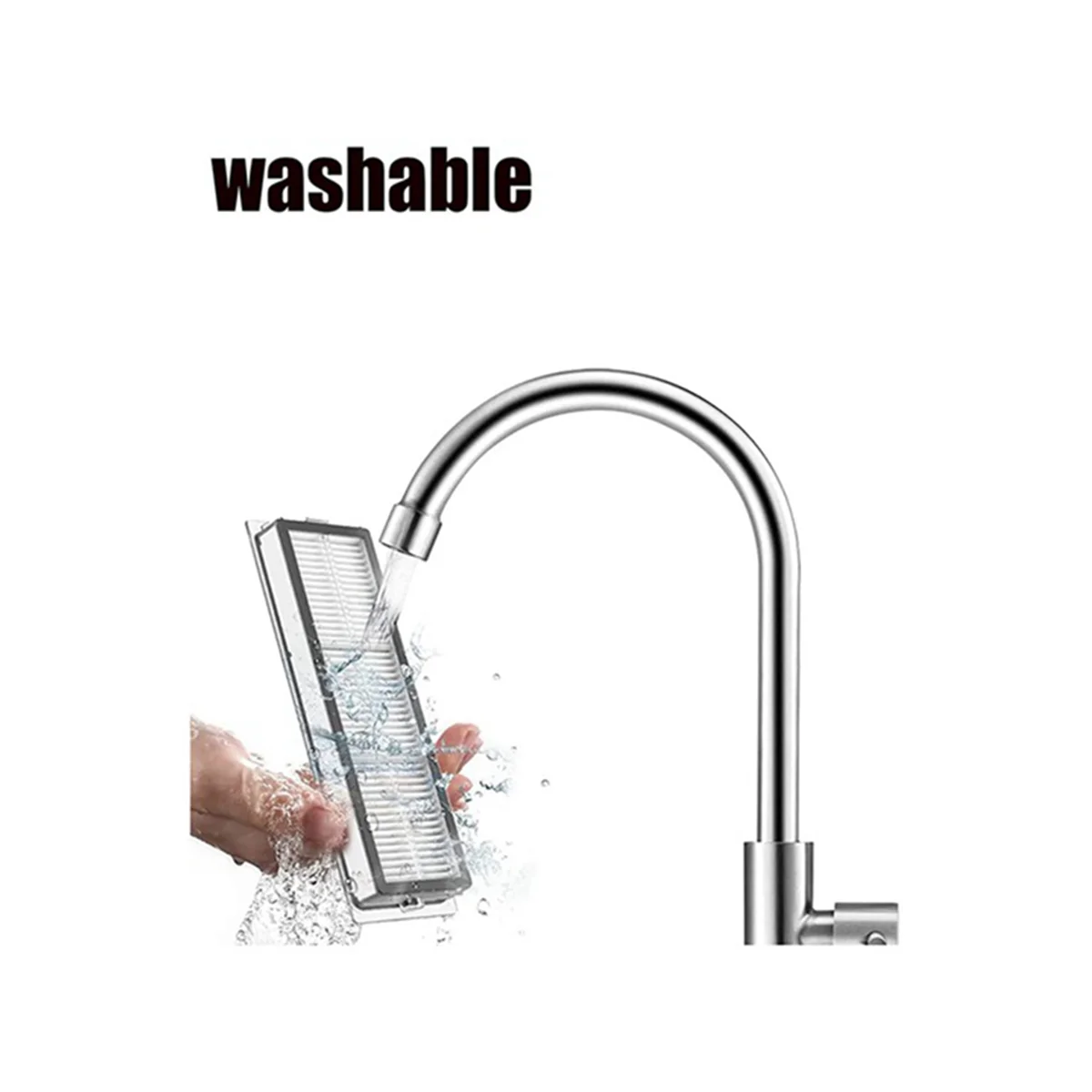 

For Xiaomi Dreame D9 L10PRO Robot HEPA Filter Main Side Brush Mop Cloth Accessories Vacuum Cleaner Accessories