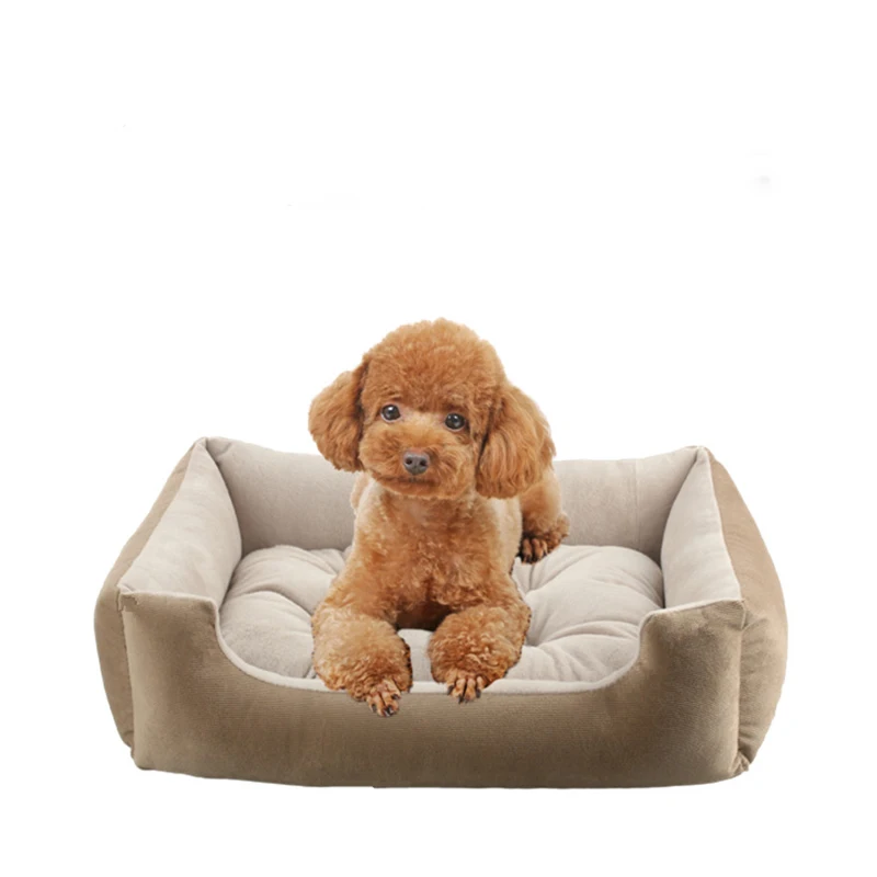 

Dog Beds Washable Pet Bed Mattress Comfortable and Warming Rectangle Dog Bed for Medium and Large Puppy Cat Supplies