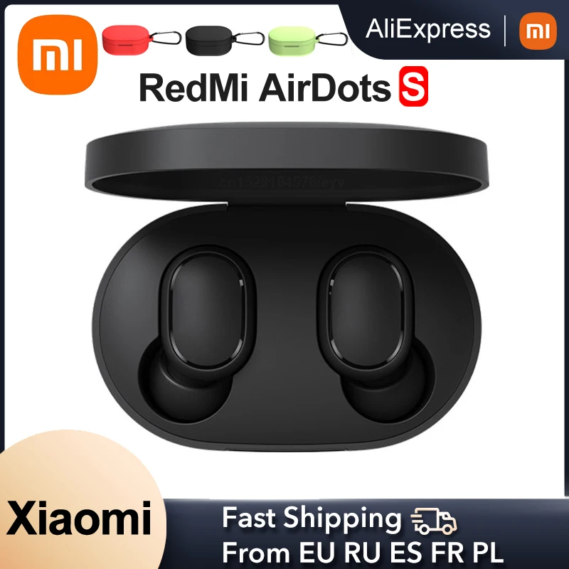 

Original Xiaomi Redmi Airdots S TWS Wireless Earphone Airdots 2 SE Voice control Bluetooth 5.0 Noise reduction Tap Control