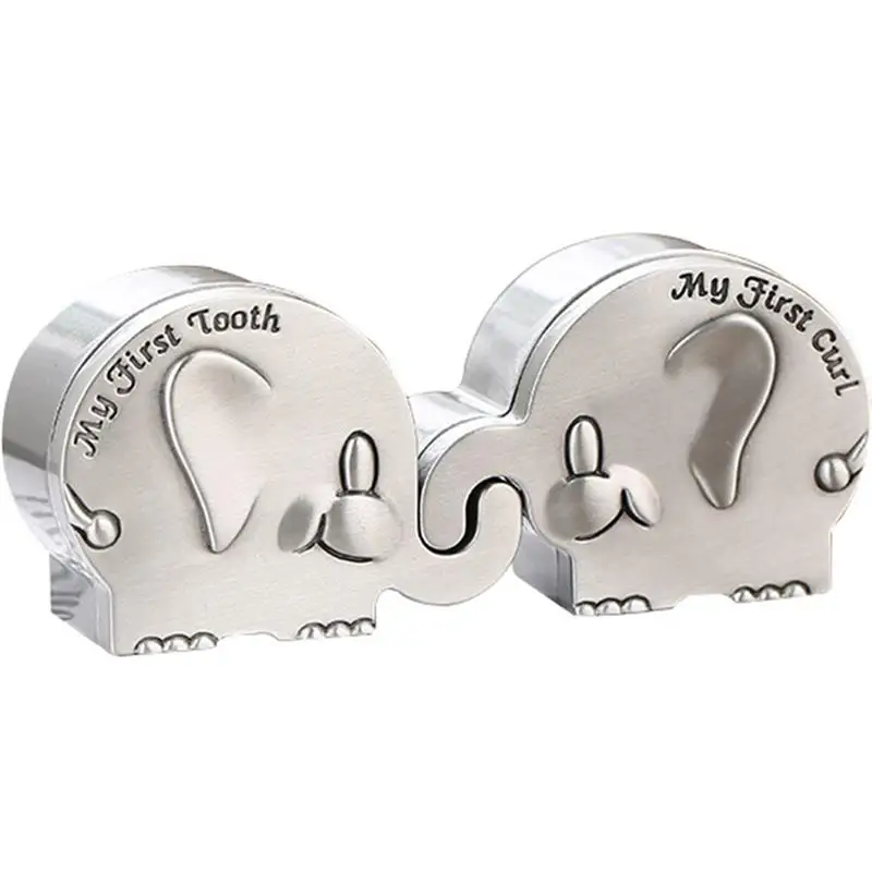 

1 Pair Baby Tooth Box Tooth Saver Baby Tooth Holder Baby Memory Box Toddler Gift