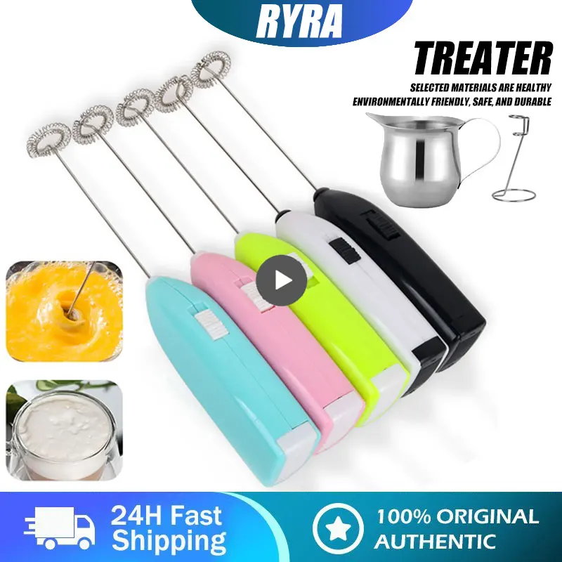 

Mini Electric Milk Foamer Blender Wireless Coffee Whisk Mixer Handheld Egg Beater Cappuccino Frother Mixer Kitchen Whisk Tools