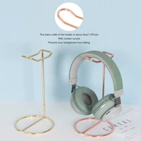 universal wireless headphones holder rack gaming headset stand support gamer helmet hanger metal earphone table shelf