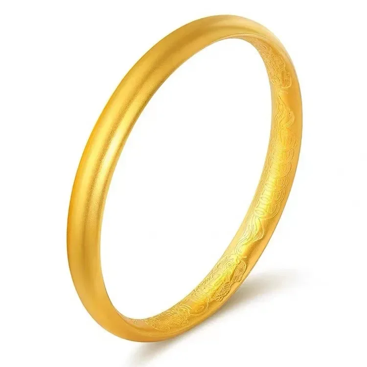 9999 реальное золото 24K желтое Pi Xiu браслет древний метод наследия твердый женский