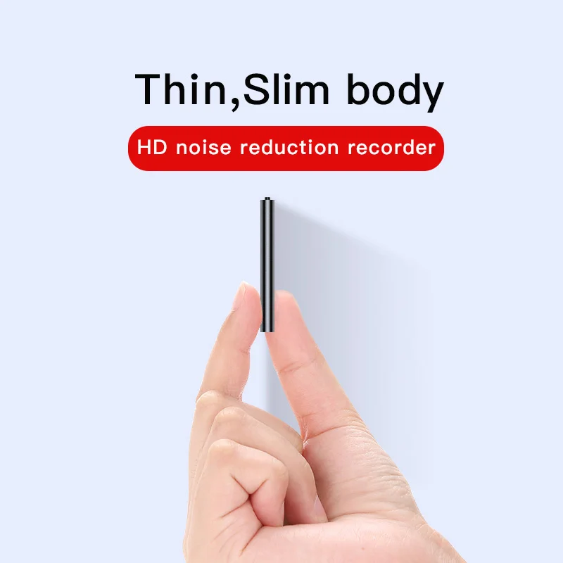 

Activated Mini Digital Voice Recorder Micro Sound Dictaphone Secret Audio Recorder 8/16/32GB MP3 Player Small Voice Genuine Sale