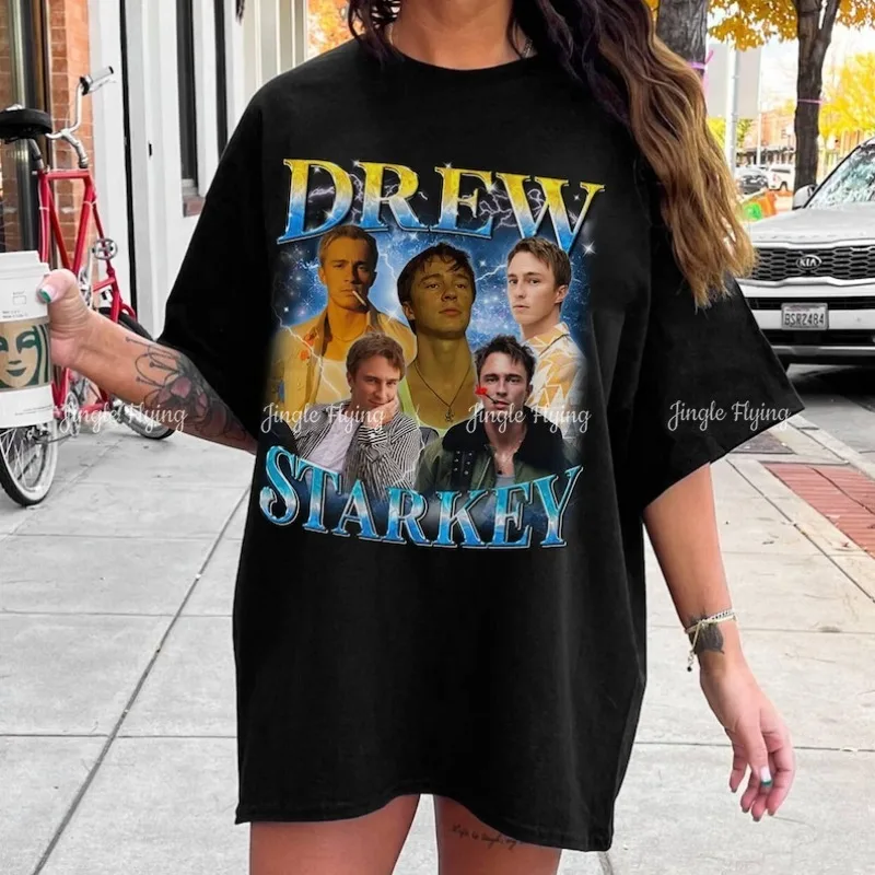 Bootleg винтажная внешняя футболка из фильма в стиле ретро 90-х годов Drew Starkey Rafe Cameron