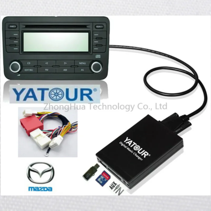 

Yatour Digital Music MP3 Player for New Mazda 3/5/6 2009+ Can-Bus Interface CD Changer Stereo