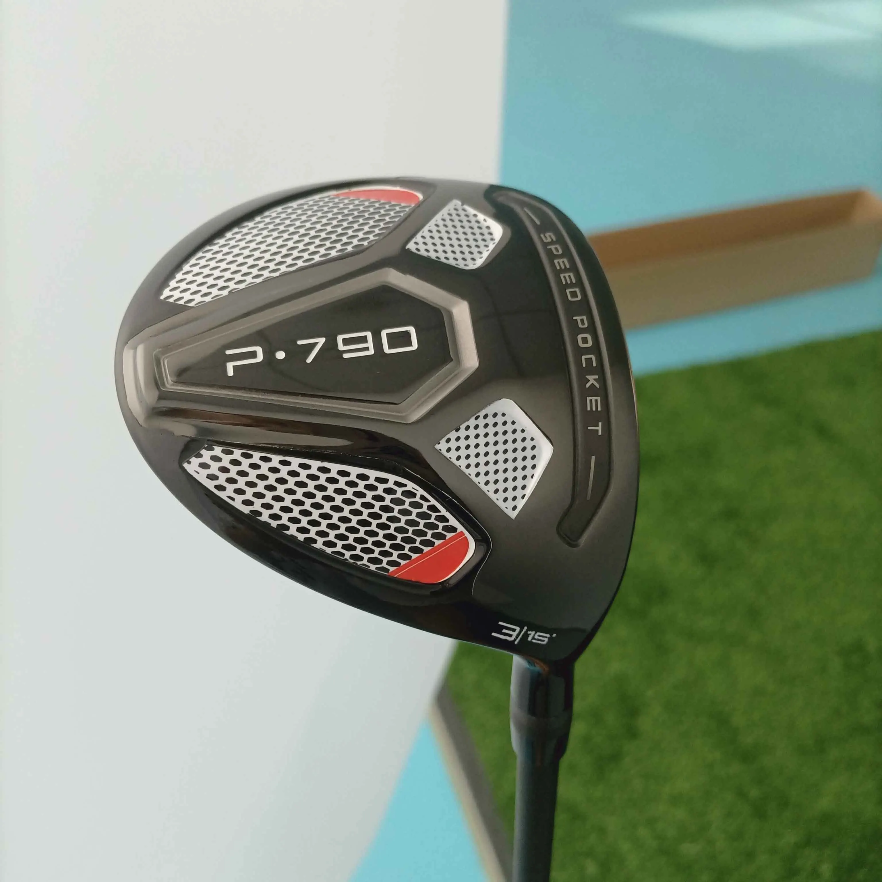 

Golf clubs P790 fairway wood, No.3, No.5 STEALTH