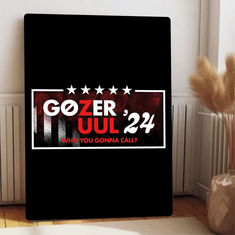 Фото Металлическое настенное искусство Gozer Uul 2024 Campaign — политический декор в стиле ретро с 5-звездочным дизайном для любителей кино и коллекционеров №4