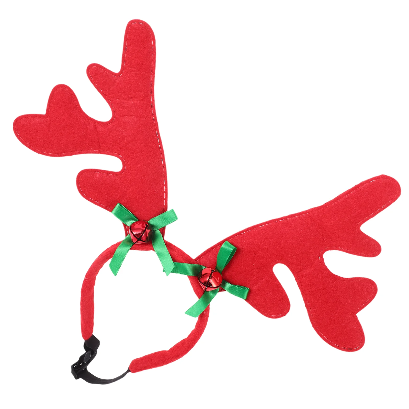 

Christmas Pet Headband Scary Pet Headdress Accessory Adjustable Deer Horn Headdress