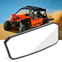 rearview mirror rotatable adjustable rectangle wide application atv center rear view mirror for can am for brp for maverick x3