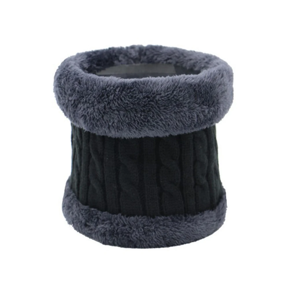 

Women Men Neckerchief Cold Weather Portable Outdoor Yarn Scarf Windproof Comfortable Soft Neck Warmer Clothing Gifte