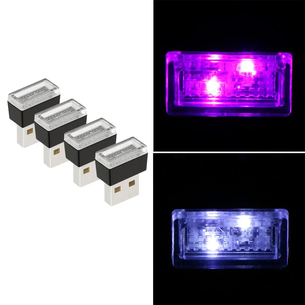 

16x мини USB светодиодный автомобильный внутренсветильник свет неоновая окружающая лампа многоцветный