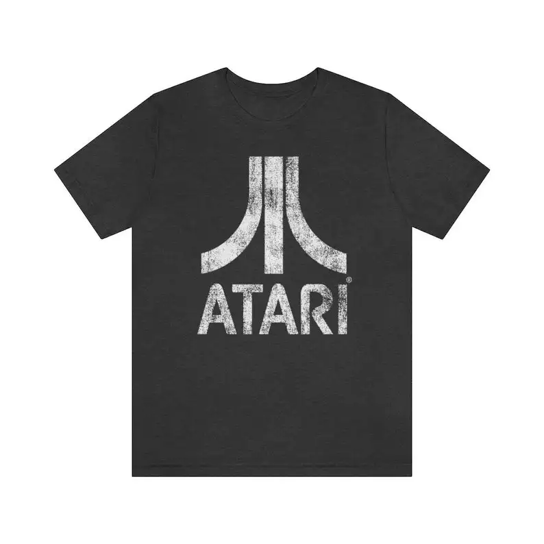 

Atari logo "Worn" (More Colors - Super Soft) Vintage Retro Video Arcade Game Jersey Short Sleeve Tee