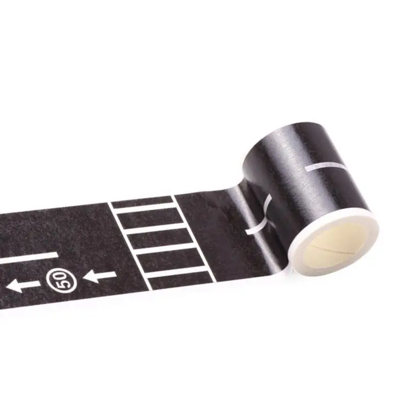 

Pcs Railway Train Design Paper Tape DIY Road Traffic Adhesive Tape Scrapbooking Sticker Label Masking Tape