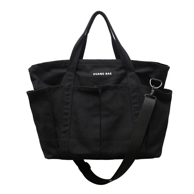 Большая вместительная сумка-мессенджер для мужчин и женщин корейская простая