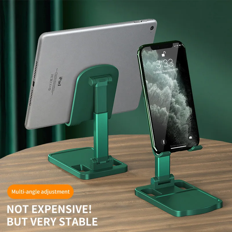 

Mobile Phone Stand Aluminum Alloy Desktop Foldable IPad Tablet Support Cell Phone Desk Bracket Lazy Holder for Smartphone Mount