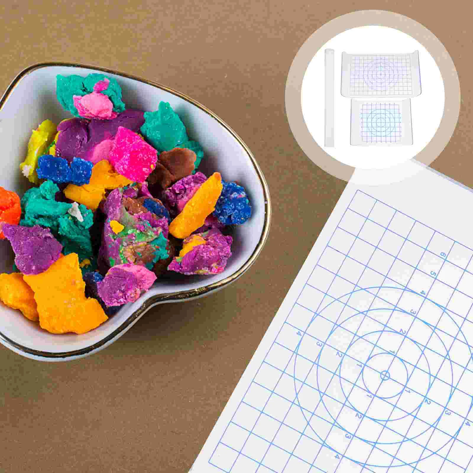 

Clay Board Sheet Acrylic Roller Backing Tool Rolling Pottery Tools Pin Polymer Diy Hand Shapes Press Stamping Bar Carving Kids