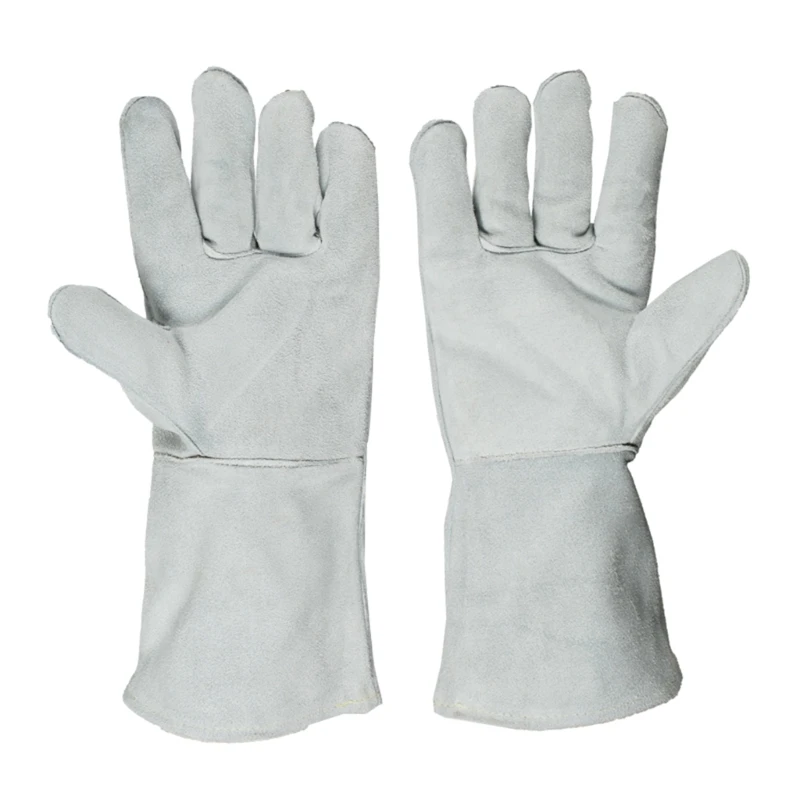 

Welding Gloves Heat/Wear Resistant Leather High-temperature Resistant Gloves Protect You from Welding Sparks,Hot Coals