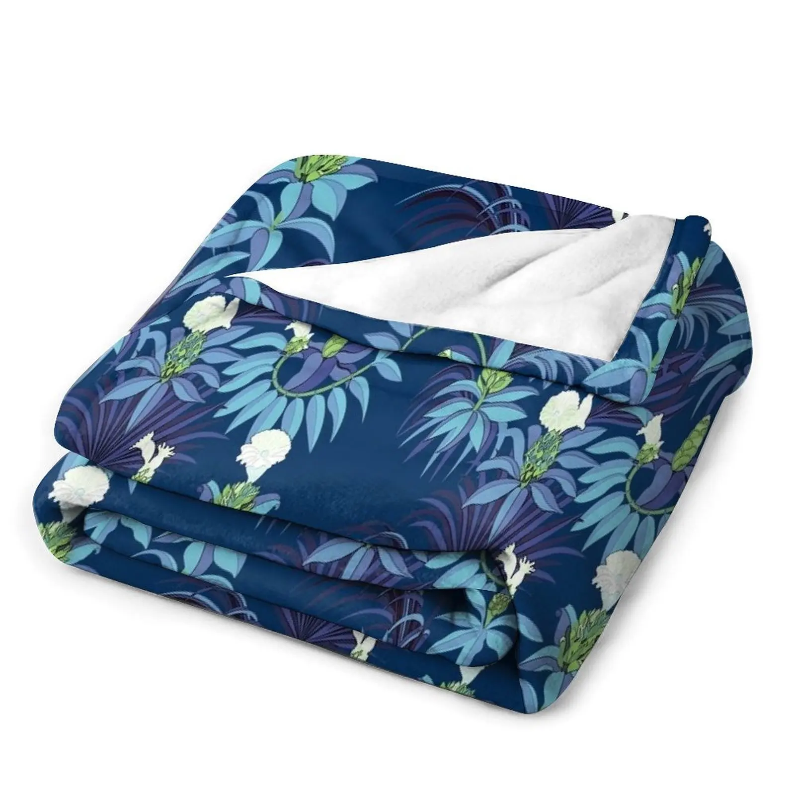 Жардин Exotique (глубокий океан) плед одеяло теплые зимние летние постельные