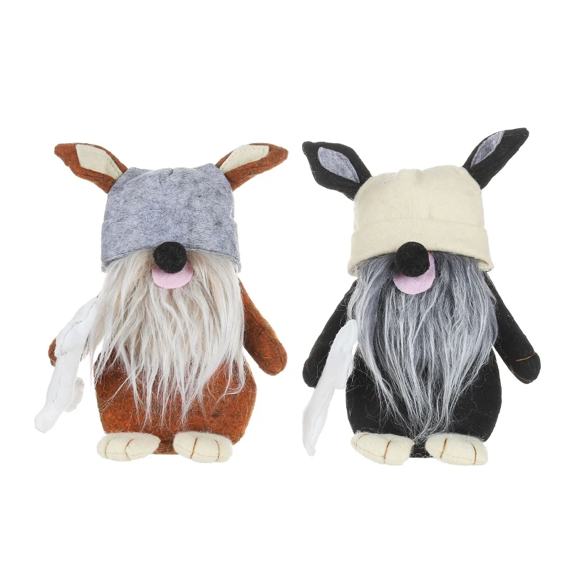 Собака Гном Ручная кость Милая фигурка эльфа-гнома для куклы Орнамент Поделки