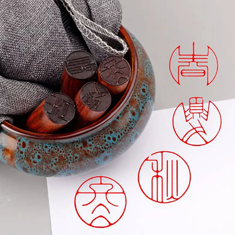 

Черное дерево печать гравировка четыре сезона стандартная табличка для китайской живописи и каллиграфии