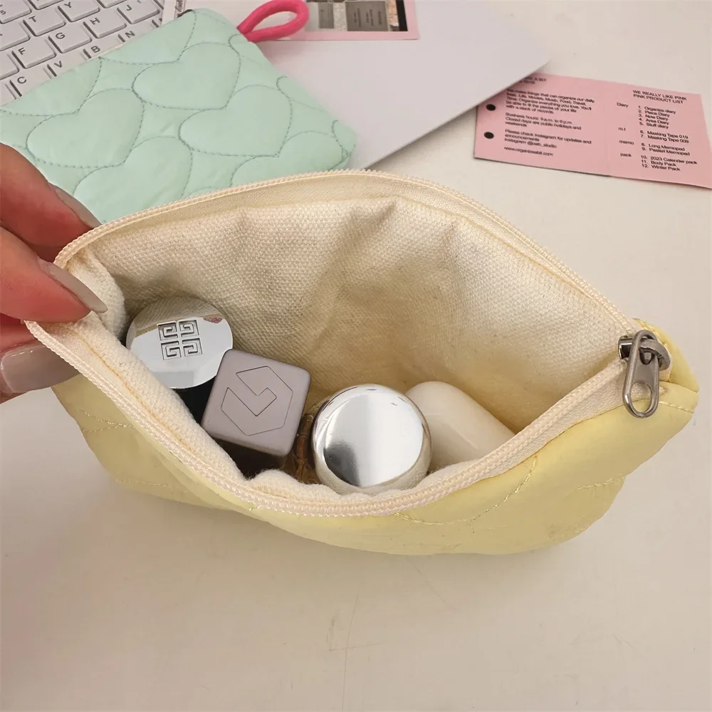 Новый стеганый кошелек ярких цветов мини-сумка для хранения гигиенических