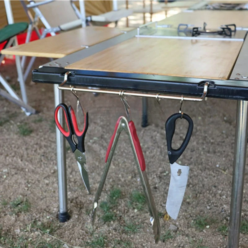 Металлический крючок для пикника на открытом воздухе