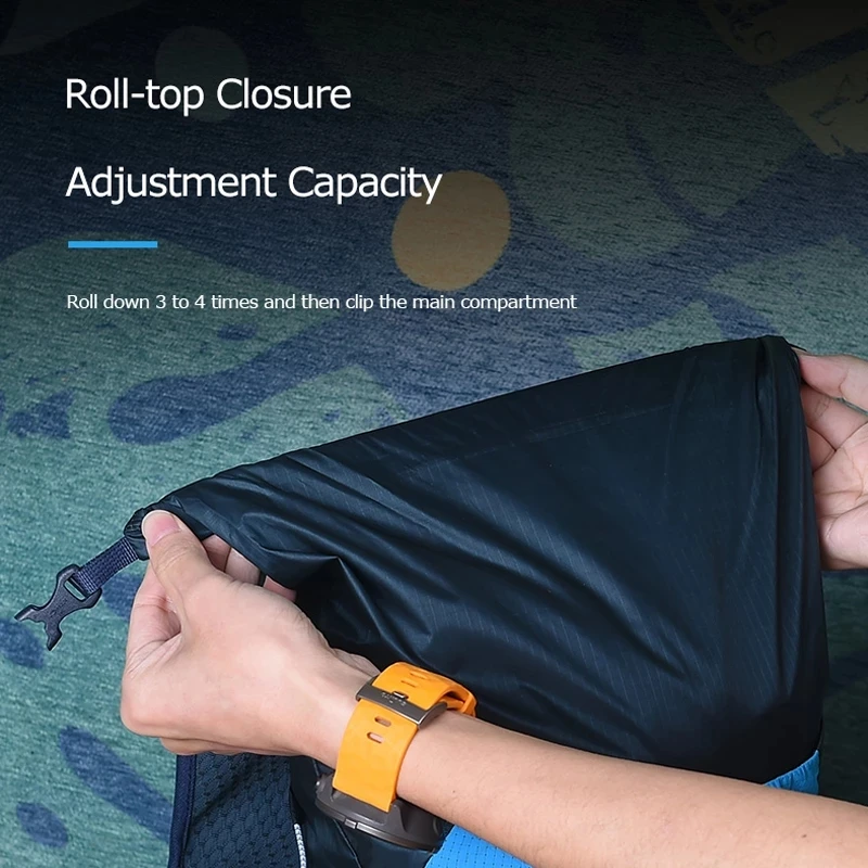 AONIJIE 18L Cycling Climbing Rucksack Bag Sports Outdoor Hiking Running Hydration Backpack with Water Bottles 500ML 2L Water Bag