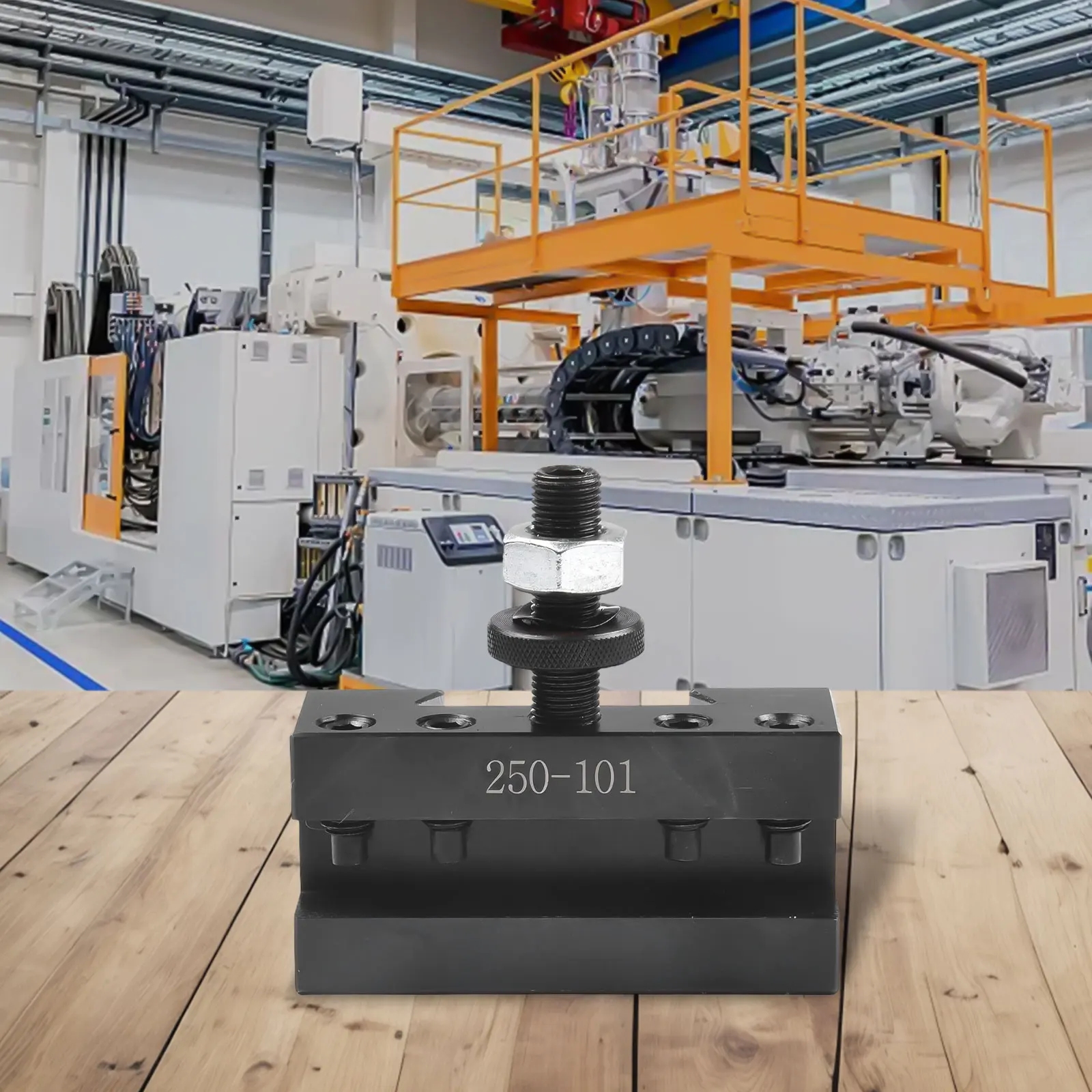 Черный токарный станок с ЧПУ держатель стойки инструмента поворотный надежно