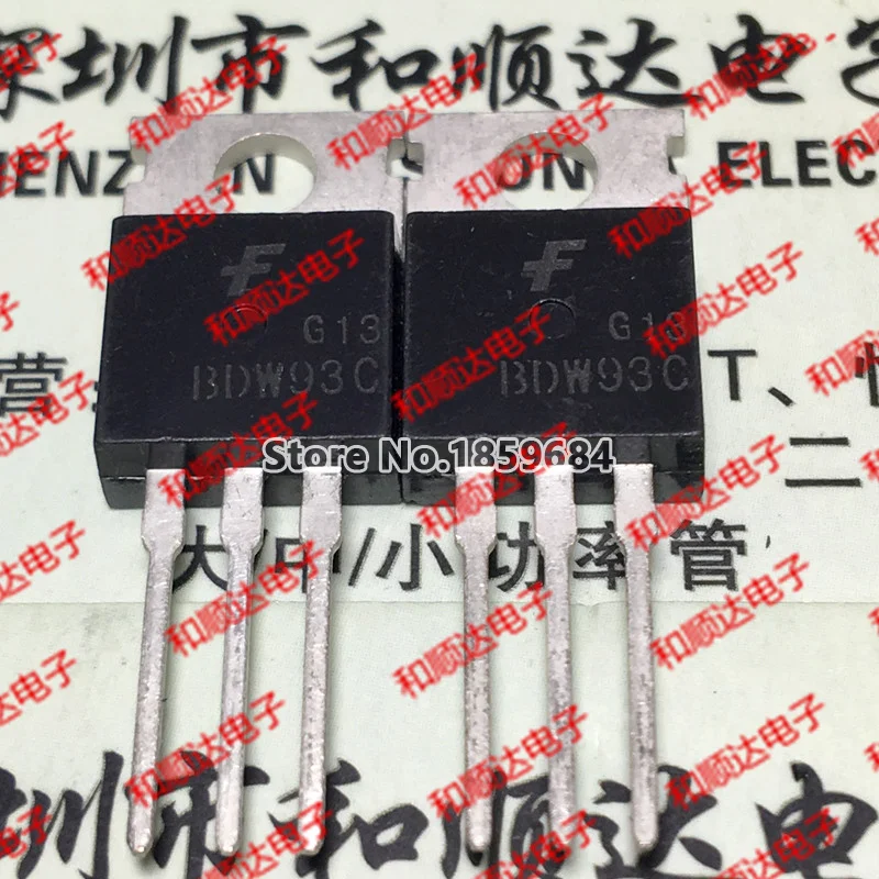 

BDW93C TO-220 100V 12A