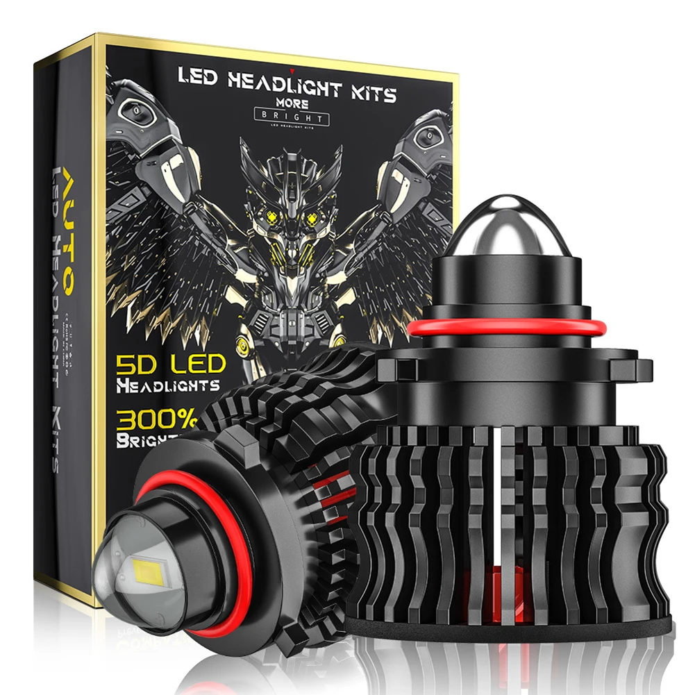

2Pcs H11 Car Fog Light 9005 9006 H11 H8 H9 CSP 3570 12000Ml 60W Car Headlight No Error Laser Projector Lamp